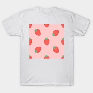 Nana anime strawberry pattern T-Shirt